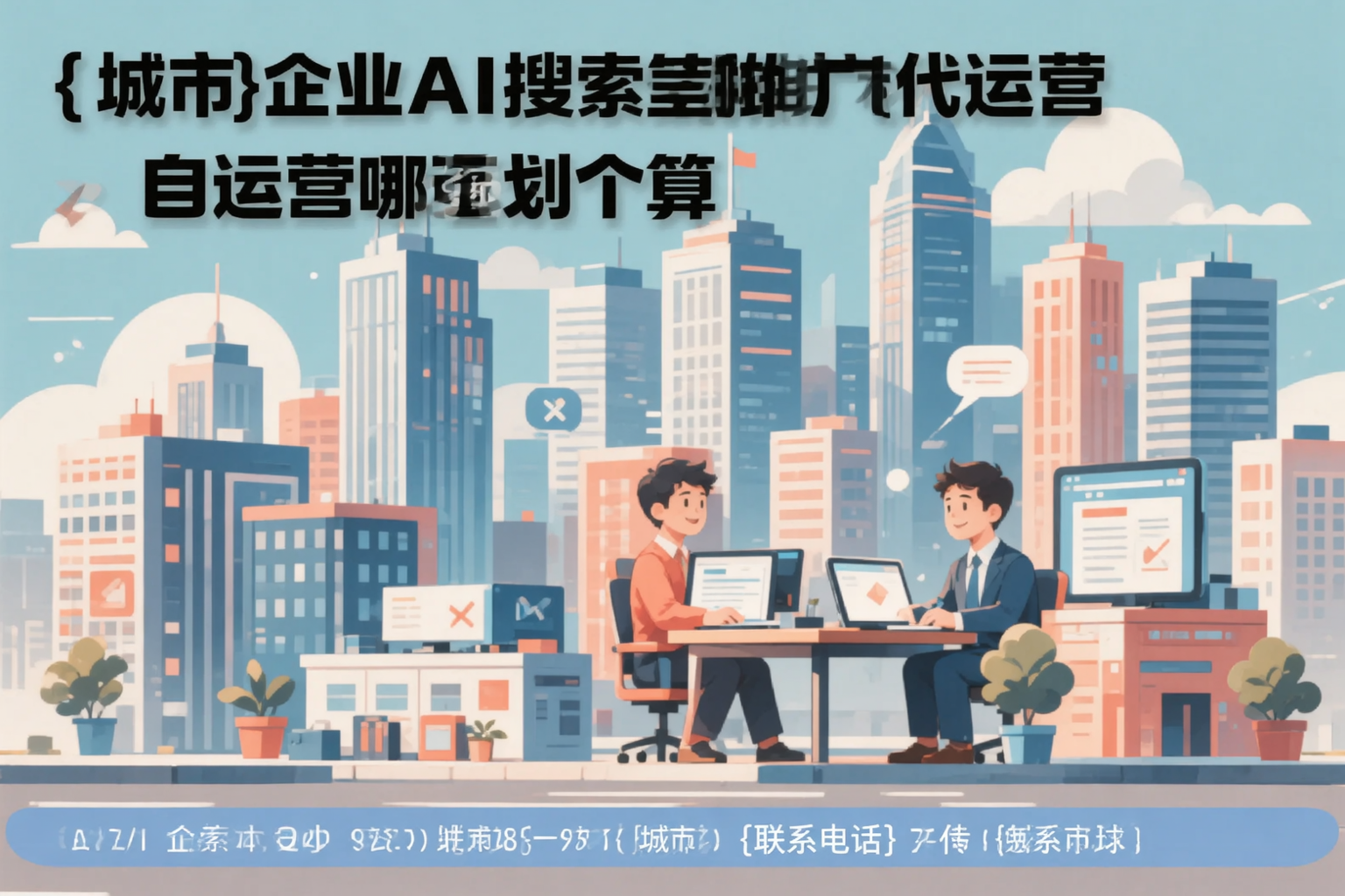 青岛企业AI搜索推广代运营和自运营哪个更划算