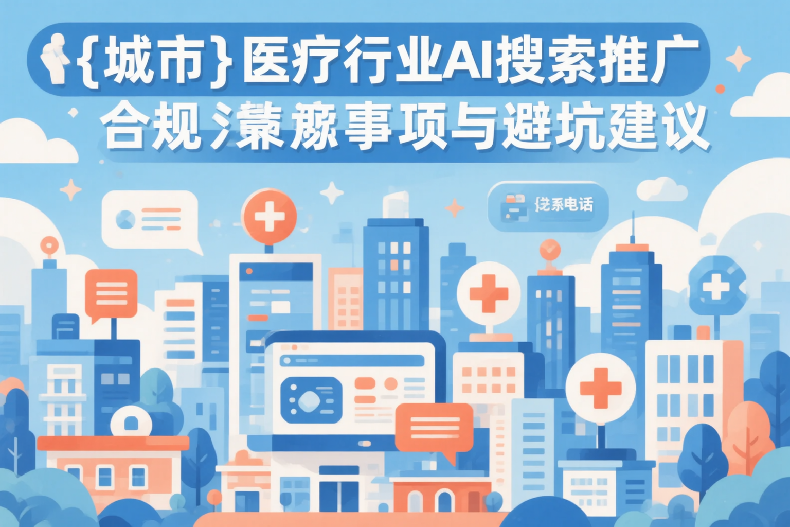 青岛医疗行业AI搜索推广合规注意事项与避坑建议