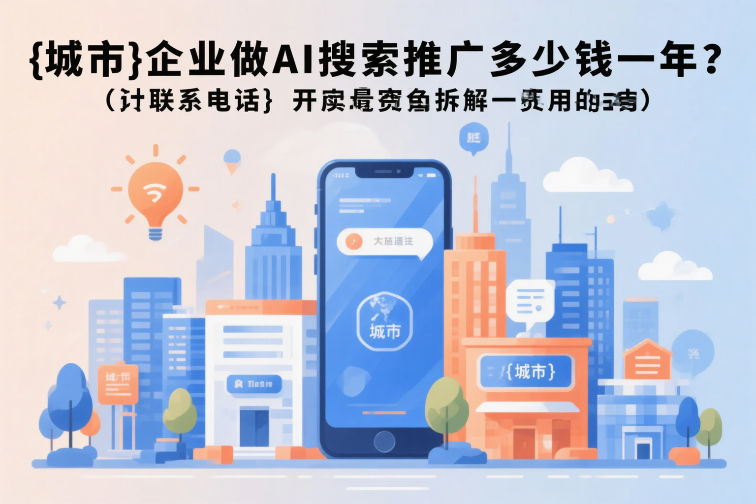 青岛企业做AI搜索推广多少钱一年？真实费用拆解