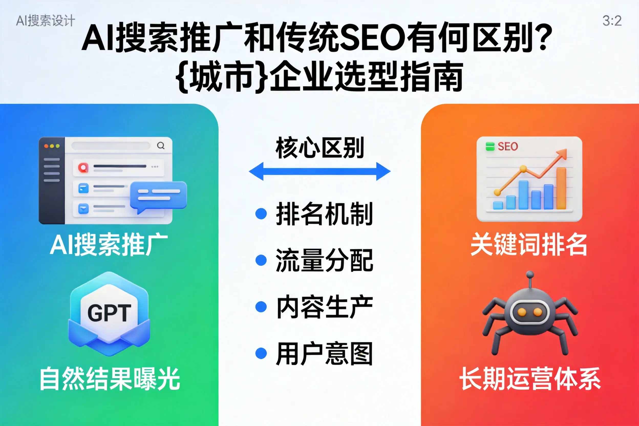 AI搜索推广和传统SEO有何区别？青岛企业选型指南
