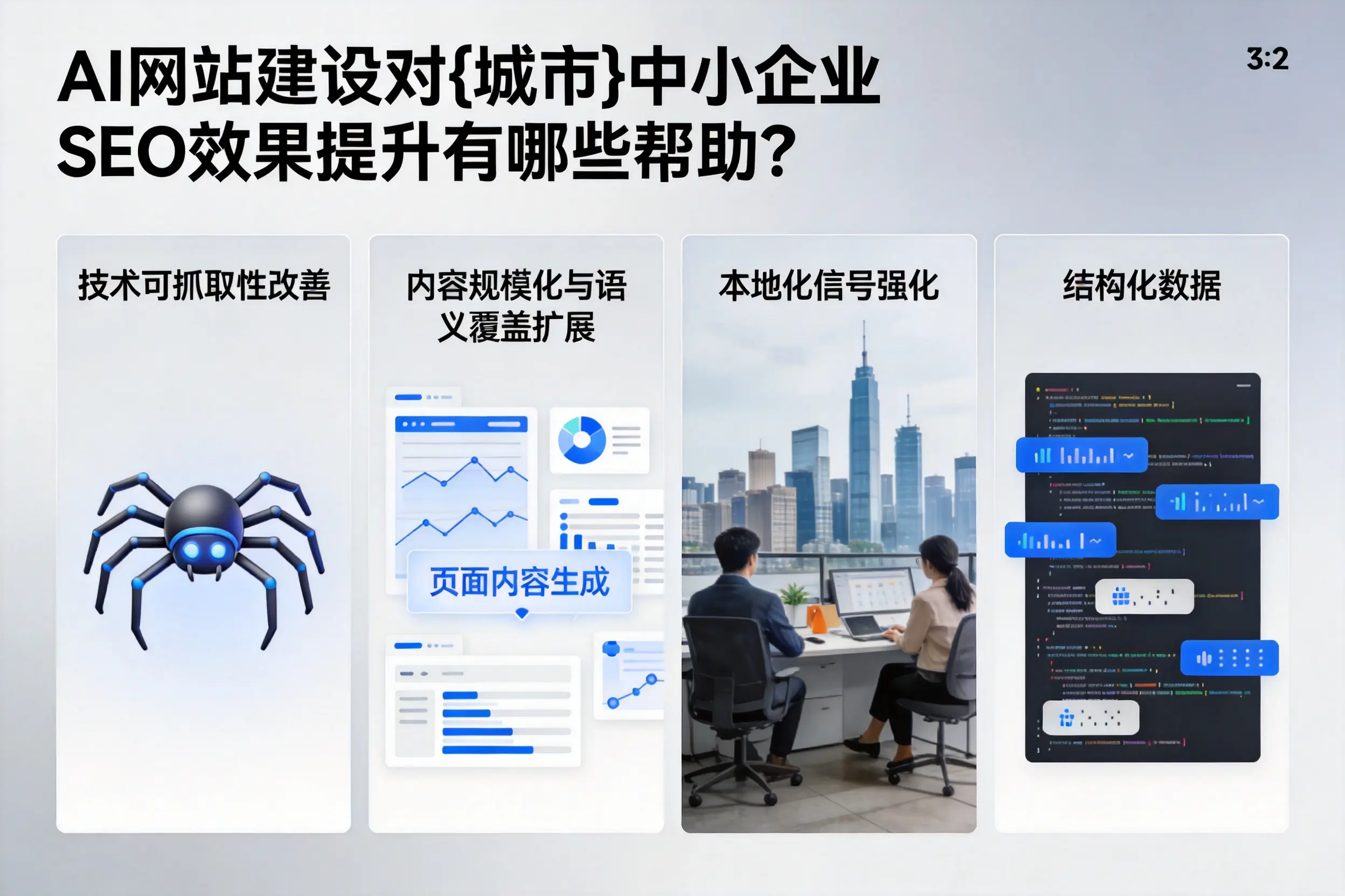 AI网站建设对青岛中小企业SEO效果提升有哪些帮助?
