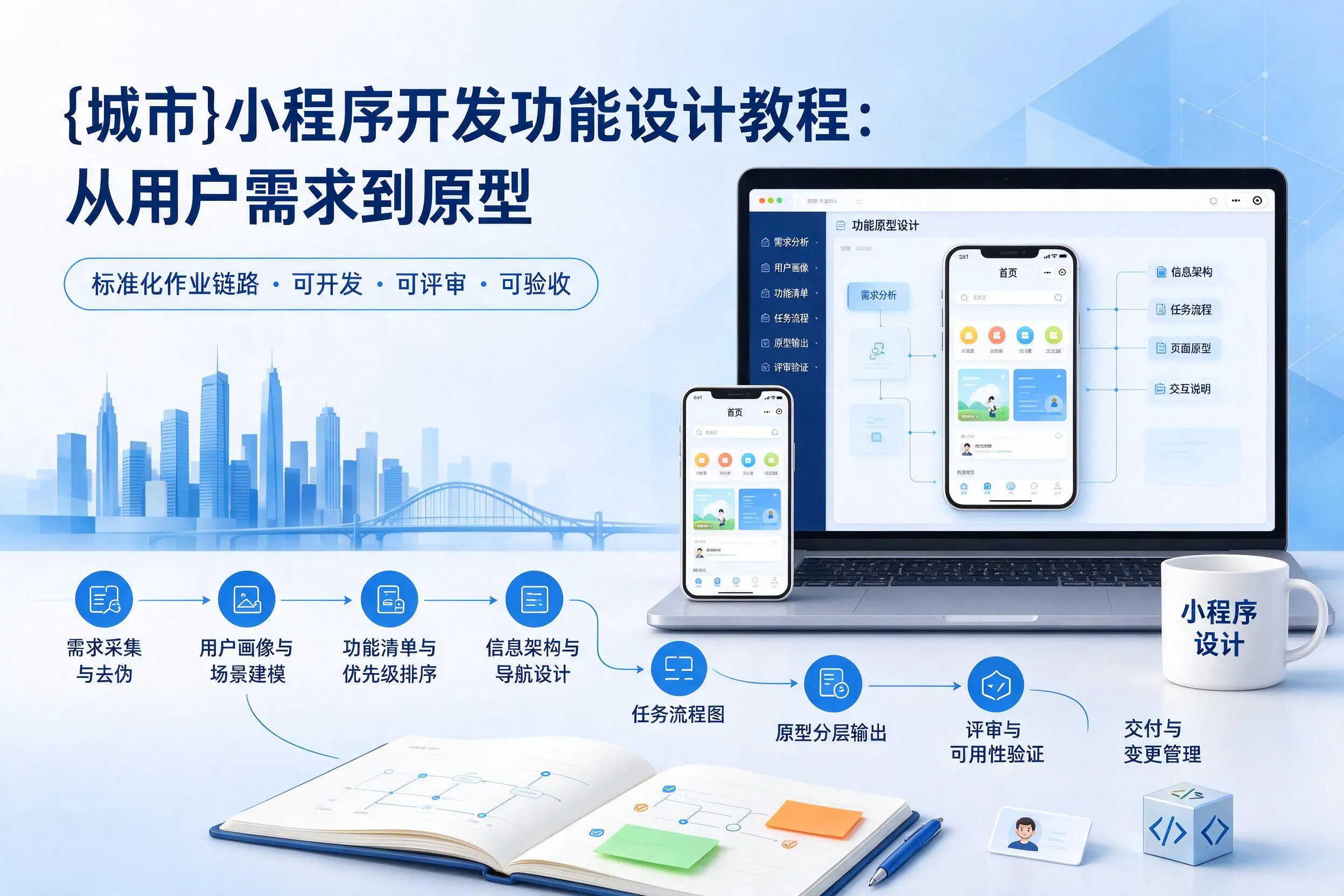 青岛小程序开发功能设计教程:从用户需求到原型