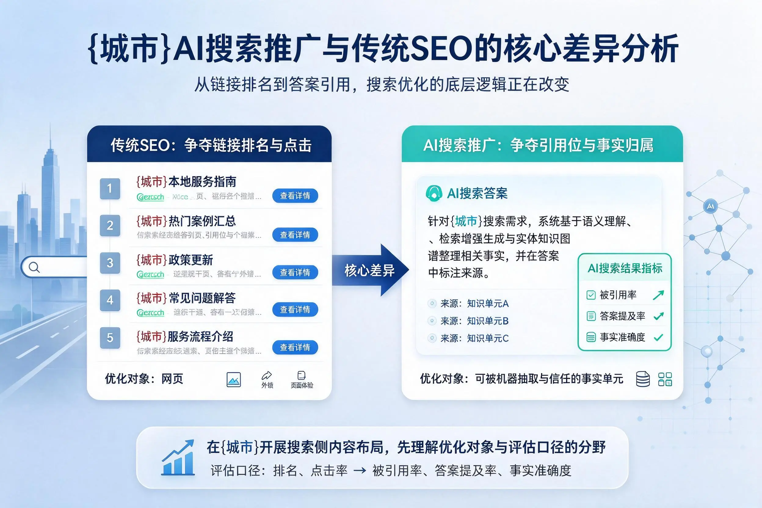 青岛AI搜索推广与传统SEO的核心差异分析